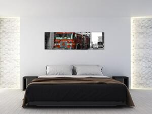 Hasičské auto - obraz (Obraz 170x50cm)
