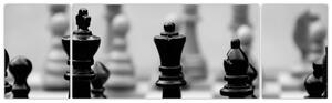 Šachovnica - obraz (Obraz 170x50cm)