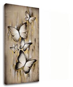 Obraz na plátne MOTÝLE - 105x45 cm