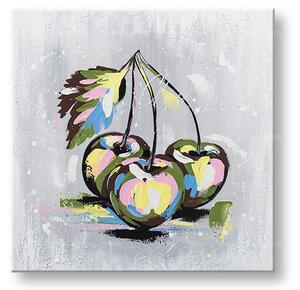 Obraz na plátne ČEREŠNE 1 dielny - 40x40 cm