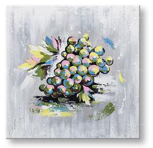 Obraz na plátne HROZNO - 40x40 cm