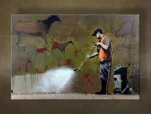 Obraz na plátne Street ART – Banksy - 30x40 cm