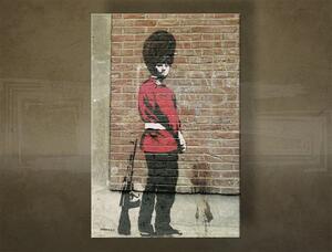 Obraz na plátne Street ART – Banksy - 30x40 cm