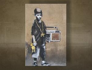 Obraz na plátne Street ART – Banksy - 40x60 cm