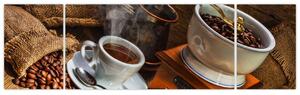 Mlynček na kávu - obraz (Obraz 170x50cm)