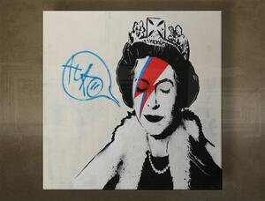 Obraz na plátne Street ART – Banksy - 30x30 cm