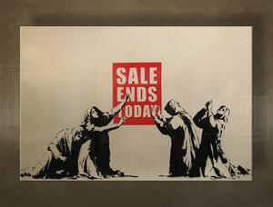 Obraz na plátne Street ART – Banksy - 20x30 cm