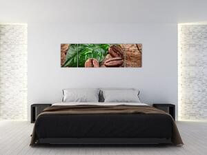Kávové zrná - obraz na stenu (Obraz 170x50cm)