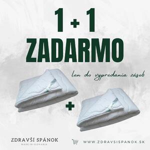 Zdravsi-spanok Antialergický paplón Intermedic Aloe vera 140x200 cm 1+1 ZADARMO