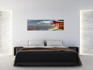 Hora Fuji - moderný obraz (Obraz 170x50cm)
