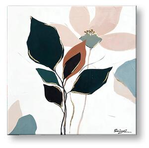 Obraz na plátne LISTY - 50x50 cm