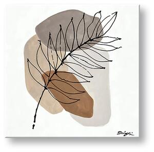 Obraz na plátne LISTY - 50x50 cm