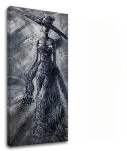 Obraz na plátne ŽENA - 30x70 cm