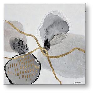 Obraz na plátne ABSTRAKT - 50x50 cm