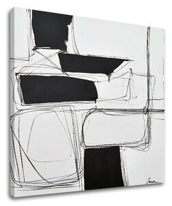 Obraz na plátne ABSTRAKT - 50x50 cm