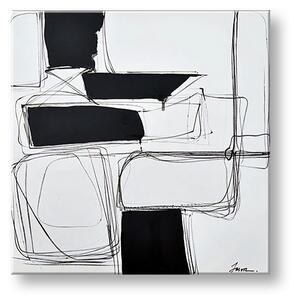 Obraz na plátne ABSTRAKT - 50x50 cm