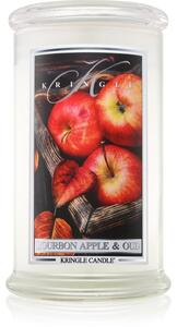 Kringle Candle Bourbon Apple & Oud vonná sviečka 624 g