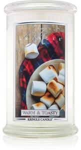 Kringle Candle Warm & Toasty vonná sviečka 624 g