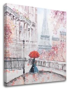 Obraz na plátne PARÍŽ - 50x50 cm
