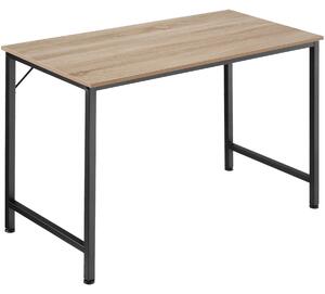 Tectake 404462 písací stôl jenkins - industrial svetlé drevo, dub sonoma, 120 cm