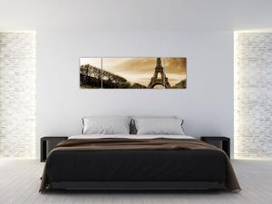 Obraz Eiffelovej veže (Obraz 170x50cm)