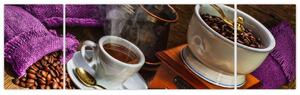 Kávový mlynček - obraz (Obraz 170x50cm)