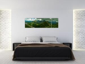 Panorama krajiny - obraz (Obraz 170x50cm)