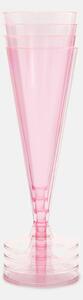 Sinsay - Súprava 8 pohárov - pastelová ružová