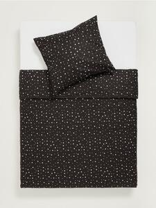 Sinsay - Bavlnená posteľná súprava - čierna