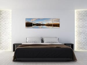 Jazero - obraz (Obraz 170x50cm)