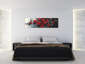 Obraz ruží na stenu (Obraz 170x50cm)