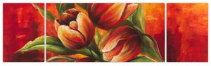 Obraz tulipánov na stenu (Obraz 170x50cm)