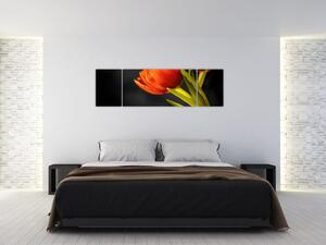 Obraz tulipánov (Obraz 170x50cm)