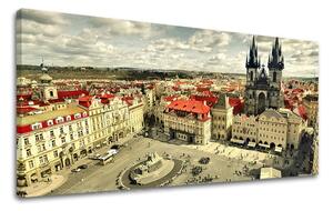 Obraz na stenu Panoráma MESTO PRAHA - 30x60 cm