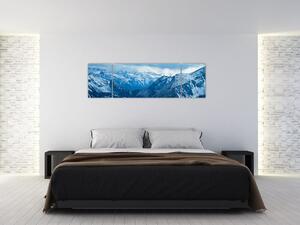 Panoráma hôr v zime - obraz (Obraz 170x50cm)
