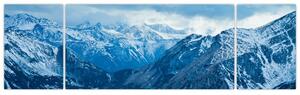 Panoráma hôr v zime - obraz (Obraz 170x50cm)