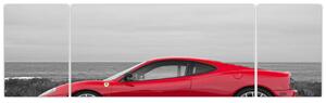 Červené Ferrari - obraz (Obraz 170x50cm)