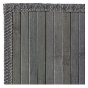 Zelený/sivý bambusový koberec 75x175 cm – Casa Selección