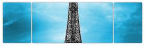 Abstraktný obraz Eiffelovej veže (Obraz 170x50cm)