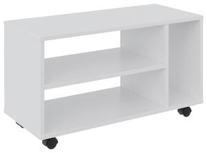 SKRINKA POD TV, biela, 73,5/42/33,5 cm Carryhome - TV nábytok
