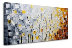 Autorská reprodukcia na plátne KVETY Zľava 60 % 140x70 cm