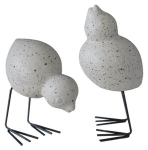 Veľkonočná dekorácia Swedish Birds Mole Dot – set 2 ks