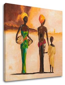 Obraz na plátne AFRICKÉ ŽENY - 50x50 cm