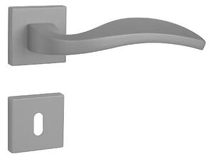 Dverové kovanie MP FO - DIANA - HR (ANT - Antracit), kľučka-kľučka, Bez spodnej rozety, MP antracit