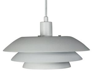 Dyberg Larsen DL31 závesná lampa kovová biela