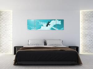 Letiace lietadlo - obraz (Obraz 170x50cm)