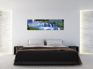 Obraz vodopádov (Obraz 170x50cm)
