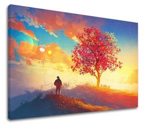 Obraz na stenu ZÁPAD SLNKA_048-11 - 40x60 cm