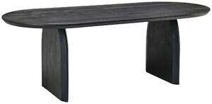 JEDÁLENSKÝ STÔL, mangové drevo, čierna, 220/100/76 cm MID.YOU - Online Only jedálne, Online Only
