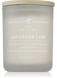 DW Home Charming Farmhouse Lavender Leaf vonná sviečka 107 g